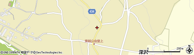 長野県中野市越543周辺の地図