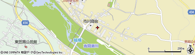 長野県中野市越1239周辺の地図