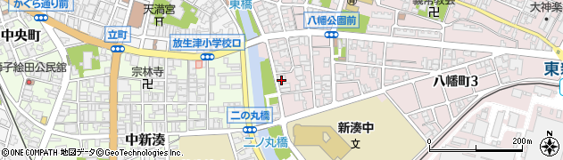ＭＯＡ新湊事務所周辺の地図