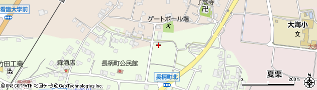 石川県かほく市長柄町（カ）周辺の地図