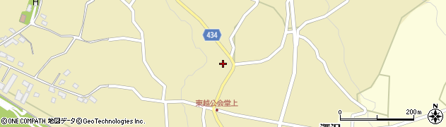 長野県中野市越538周辺の地図