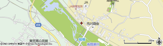 長野県中野市越1191周辺の地図