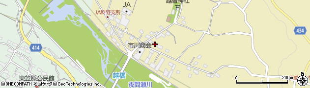 長野県中野市越1237周辺の地図