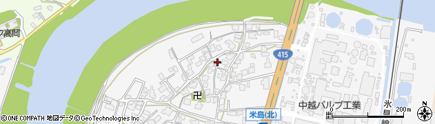 富山県高岡市米島537周辺の地図