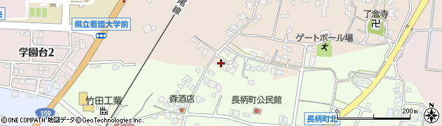 石川県かほく市中沼（ル）周辺の地図