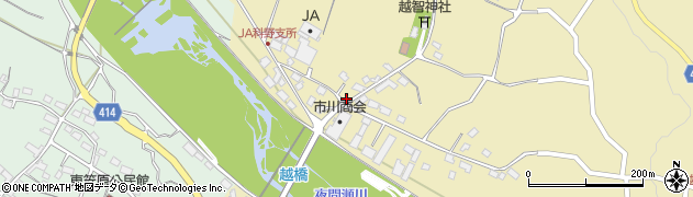 長野県中野市越1233周辺の地図