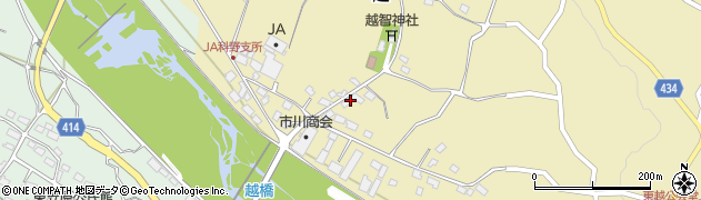 長野県中野市越1105周辺の地図