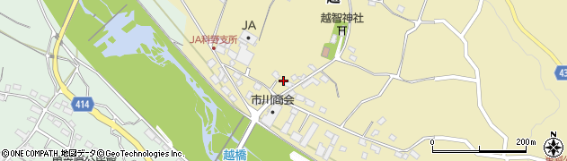 長野県中野市越1126周辺の地図