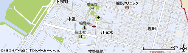 富山県高岡市下牧野中道1523周辺の地図