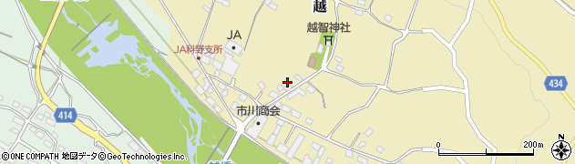 長野県中野市越1123周辺の地図