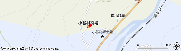 小谷村地域包括支援センター周辺の地図