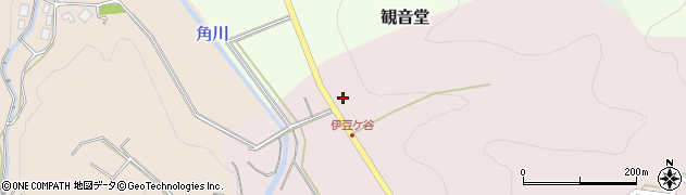 富山県魚津市金山谷1213周辺の地図