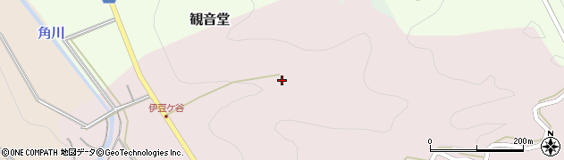 富山県魚津市金山谷1110周辺の地図