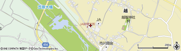 長野県中野市越1139周辺の地図