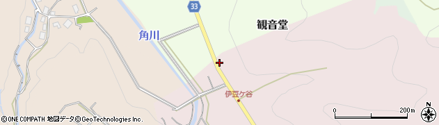 富山県魚津市金山谷1081周辺の地図