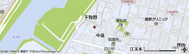富山県高岡市下牧野中道1398周辺の地図
