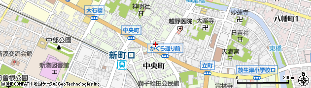 北國銀行新湊支店 ＡＴＭ周辺の地図