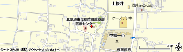 中郷町公民館周辺の地図