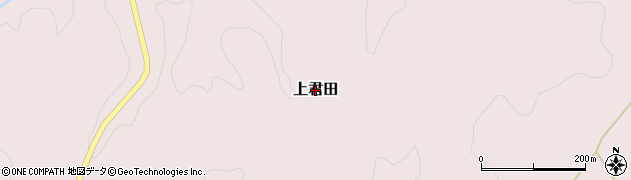 茨城県高萩市上君田周辺の地図