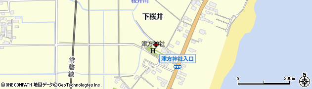 下桜井公民館周辺の地図