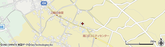 長野県中野市越1000周辺の地図