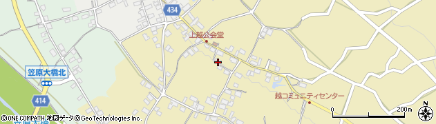 長野県中野市越902周辺の地図