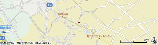 長野県中野市越948周辺の地図