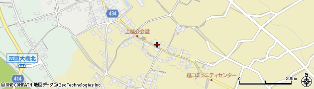 長野県中野市越939周辺の地図