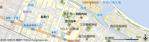 富山県射水市本町2丁目周辺の地図