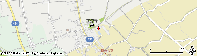 長野県中野市越491周辺の地図