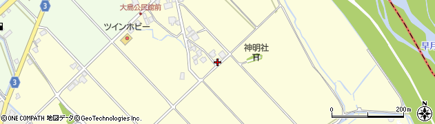 富山県滑川市大島252周辺の地図
