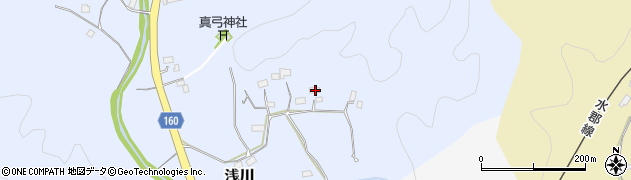 茨城県久慈郡大子町浅川2746周辺の地図