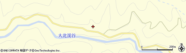 北茨城大子線周辺の地図