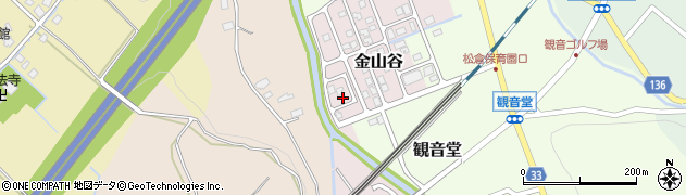 富山県魚津市金山谷2908周辺の地図