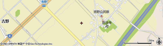 富山県魚津市吉野周辺の地図