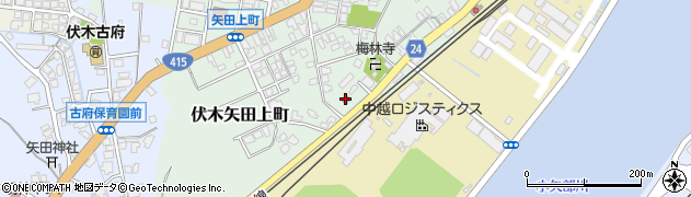 高岡警察署伏木幹部交番周辺の地図