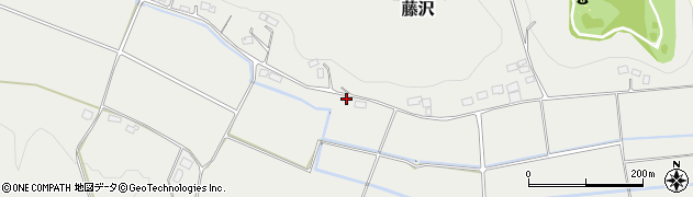 栃木県大田原市藤沢351周辺の地図
