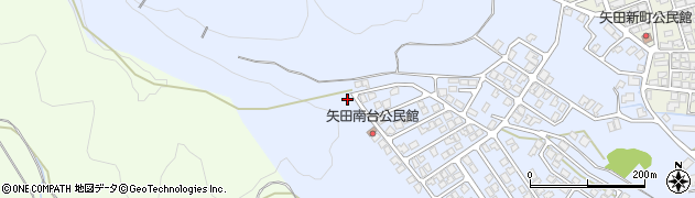矢田南台第1公園周辺の地図