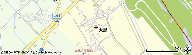 富山県滑川市大島108周辺の地図
