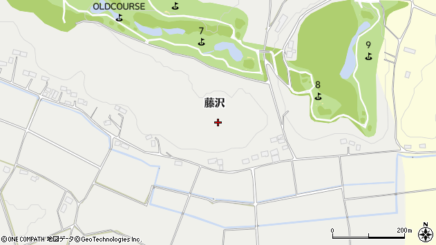 〒324-0031 栃木県大田原市藤沢の地図