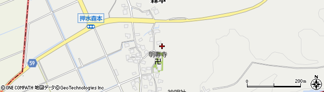 石川県宝達志水町（羽咋郡）森本（カ）周辺の地図