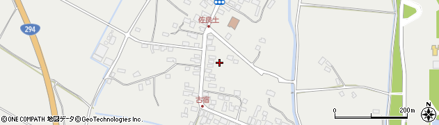 栃木県大田原市佐良土684周辺の地図