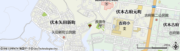 矢田新町第2公園周辺の地図