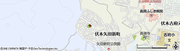 矢田新町第1公園周辺の地図
