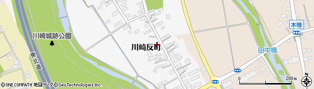 栃木県矢板市川崎反町178周辺の地図