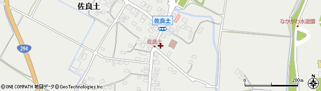 栃木県大田原市佐良土849周辺の地図