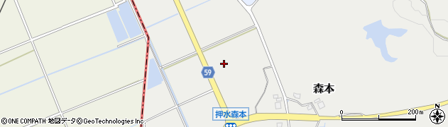 高松津幡線周辺の地図
