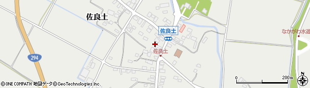 栃木県大田原市佐良土880周辺の地図