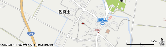栃木県大田原市佐良土625周辺の地図