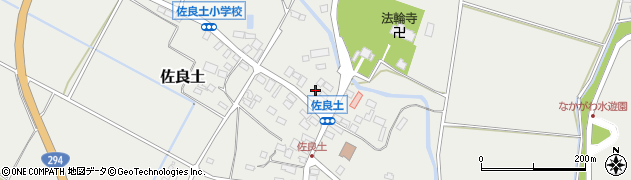 栃木県大田原市佐良土882周辺の地図